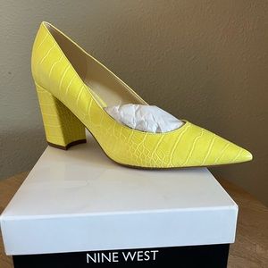 Brand new Nine West Block Heels